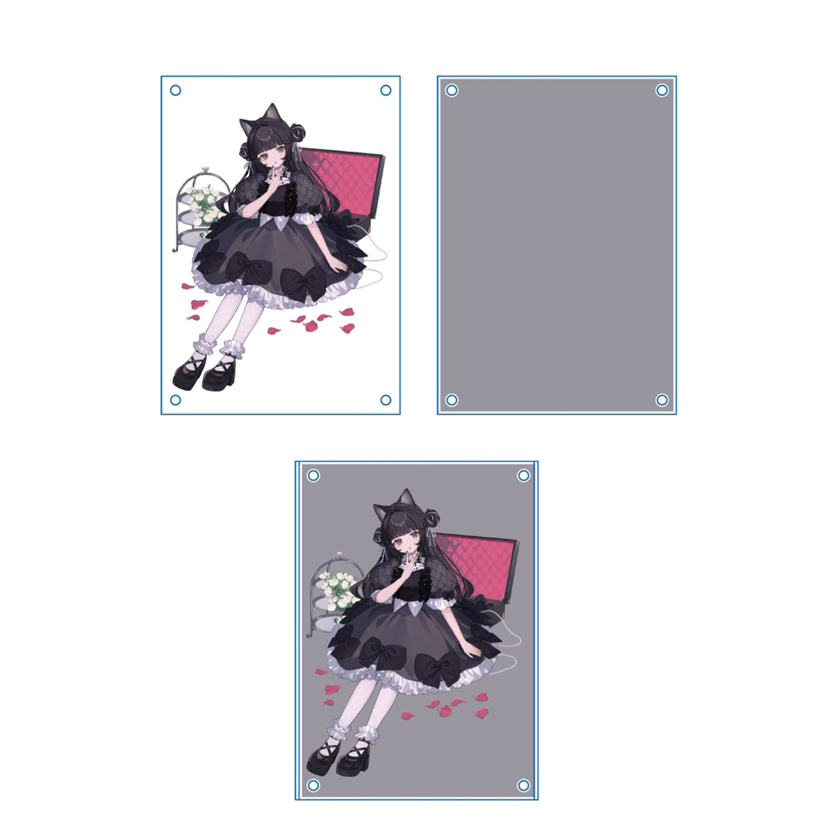しゅがお個展「“K”ROSSING」レイヤードアクリルボードE