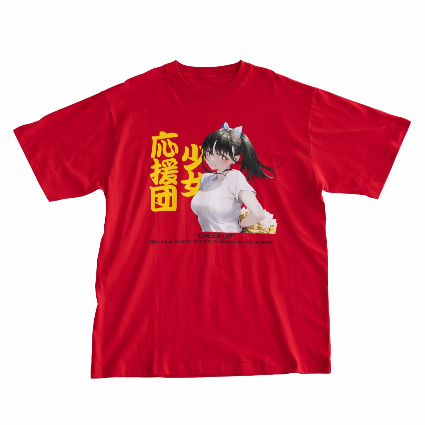 NEW JAPONICA 半袖Tシャツ「jounsun#1」ﾚｯﾄﾞ Lｻｲｽﾞ