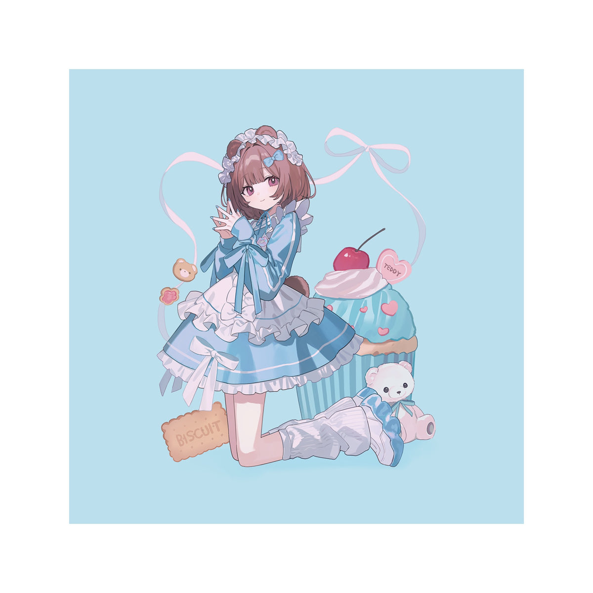 しゅがお個展「“K”ROSSING」S4キャンバスB