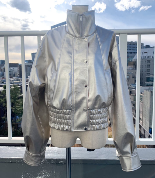 EmST ろるあ個展「etc.」 ブルゾン Silver