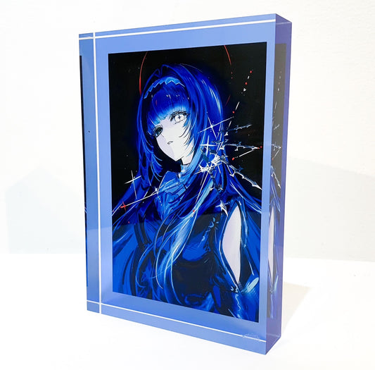 EmST がわこ個展「Number Mira」 カラーアクリルブロック