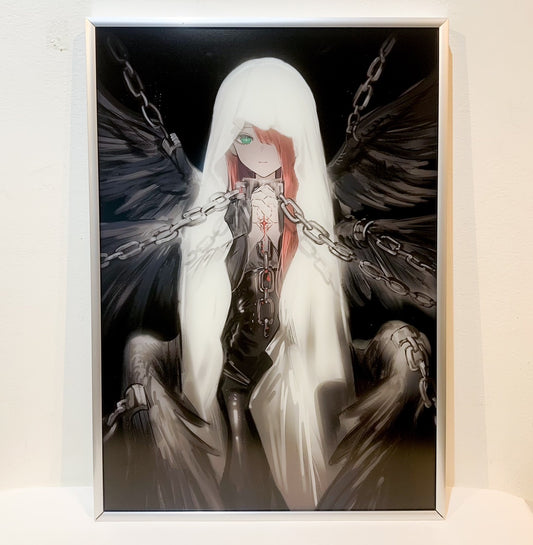 EmST がわこ個展「Number Mira」 鏡面加工アートB　A3