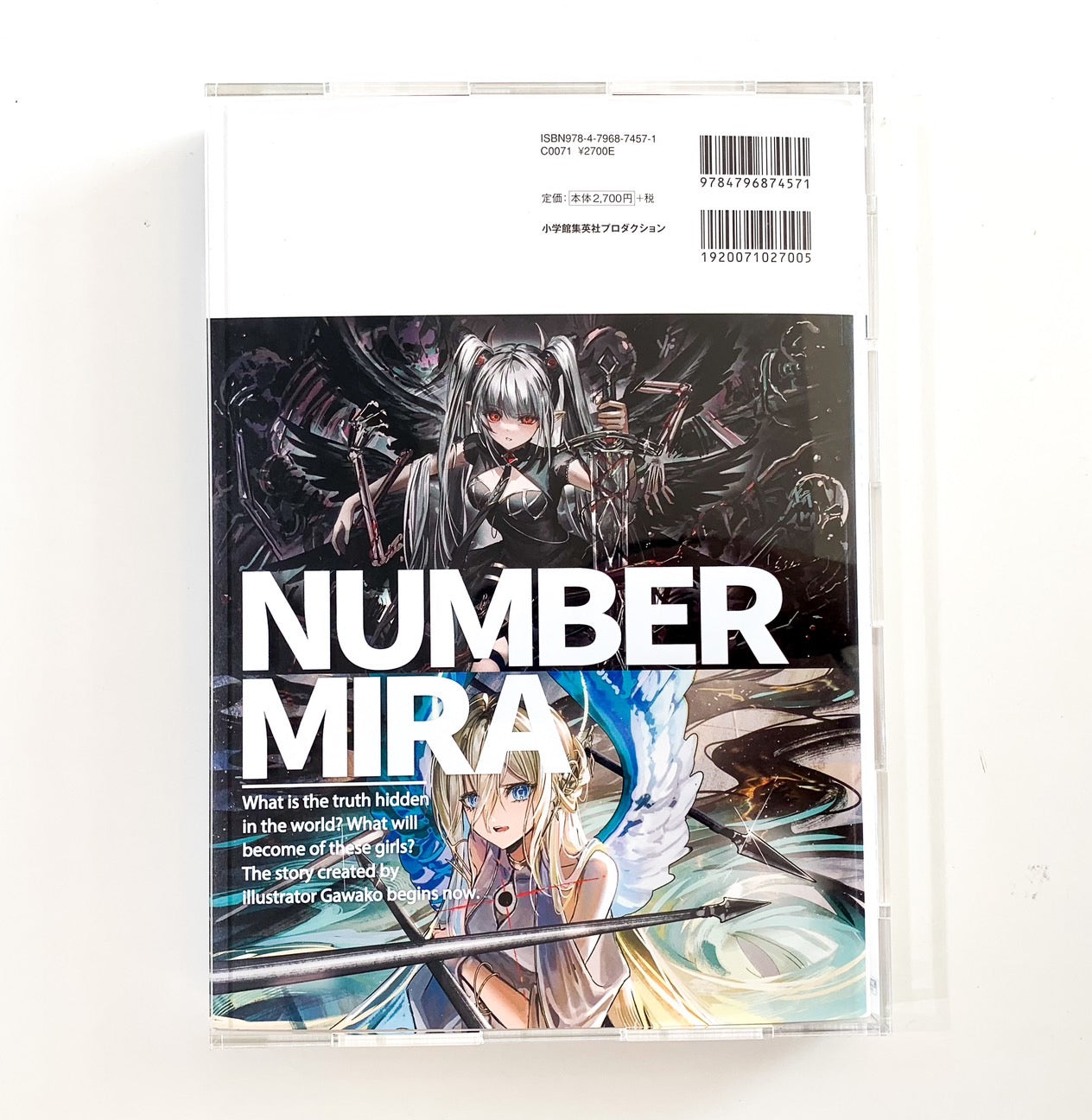 EmST がわこ個展「Number Mira」 特装アクリルケース