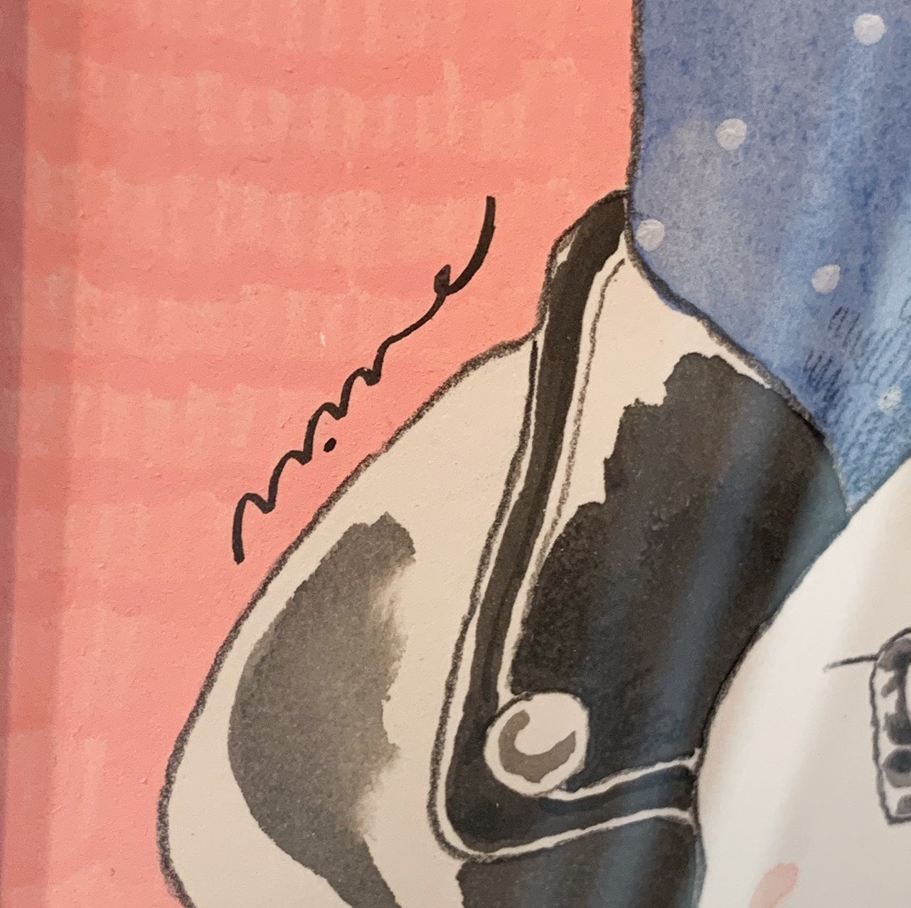 【1点限定】アナログ原画『きみも私もどっちも最高』