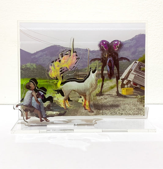 EmST 友野るい個展『戯画☆桃太郎奇譚』アクリルジオラマA