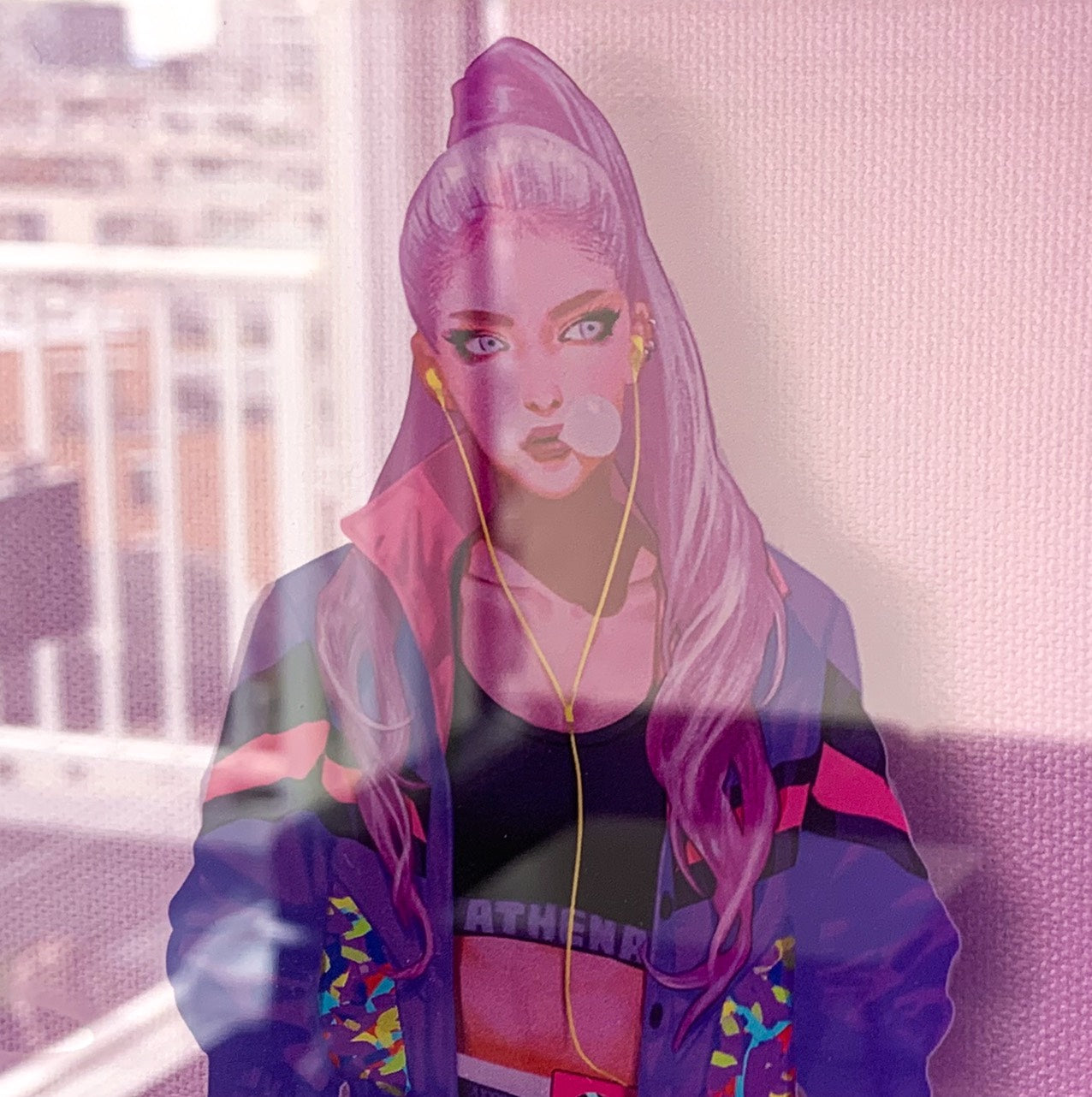 EmST 友野るい個展『戯画☆桃太郎奇譚』レイヤードグラフ