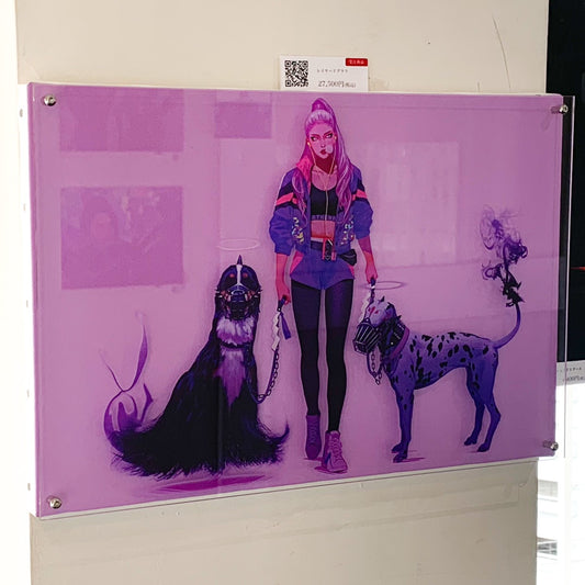 EmST 友野るい個展『戯画☆桃太郎奇譚』レイヤードグラフ