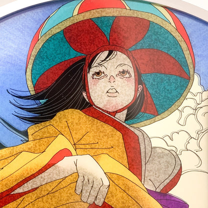 EmST 鈴木セイゴ個展『日ノ本美人寄』鏡面加工アートB