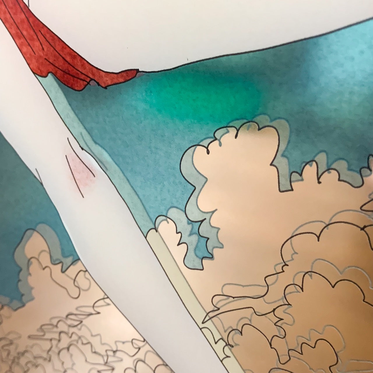 EmST 鈴木セイゴ個展『日ノ本美人寄』鏡面加工アートC