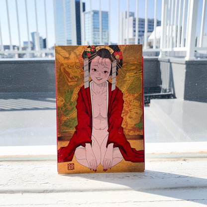EmST 鈴木セイゴ個展『日ノ本美人寄』切り絵