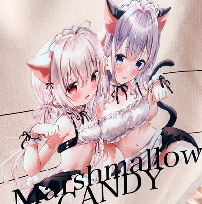 EmST 飴玉コン個展『Marshmallow Candy』オリジナルフリルトート