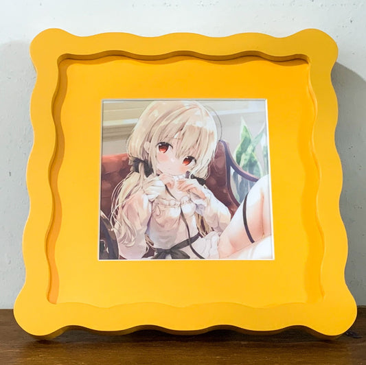 EmST 飴玉コン個展『Marshmallow Candy』フリルフレームミニアートC