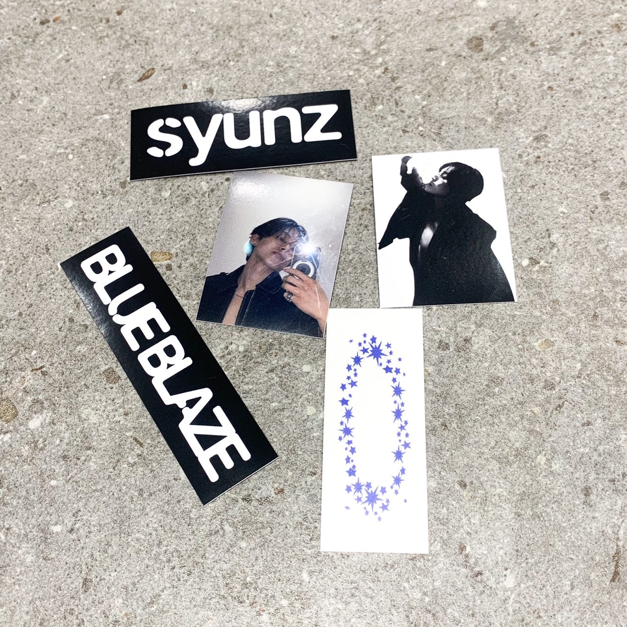 BLUE BLAZE ステッカーSET