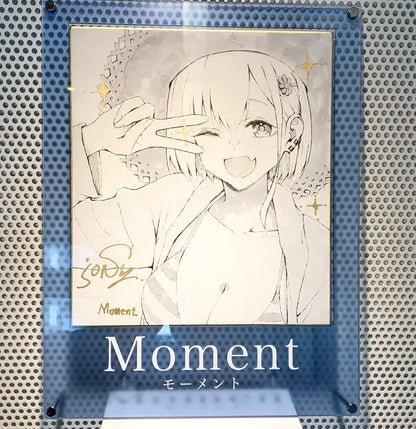 jonsun個展『Moment』【一点限定】オリジナルケース入り直筆イラスト色紙
