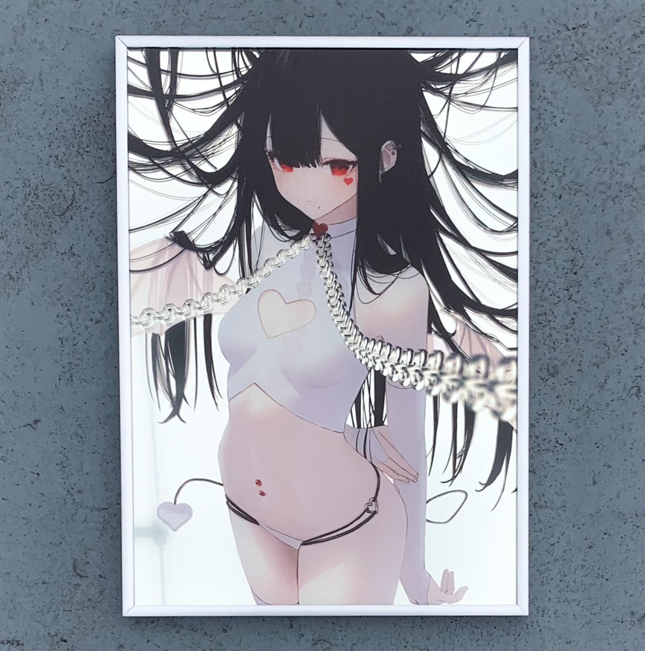 はらけんし個展 『TOUCH』A3鏡面加工アート