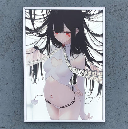 はらけんし個展 『TOUCH』A3鏡面加工アート