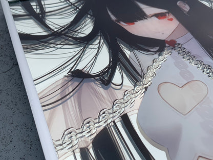 はらけんし個展 『TOUCH』A3鏡面加工アート