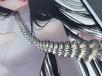 はらけんし個展 『TOUCH』A3鏡面加工アート