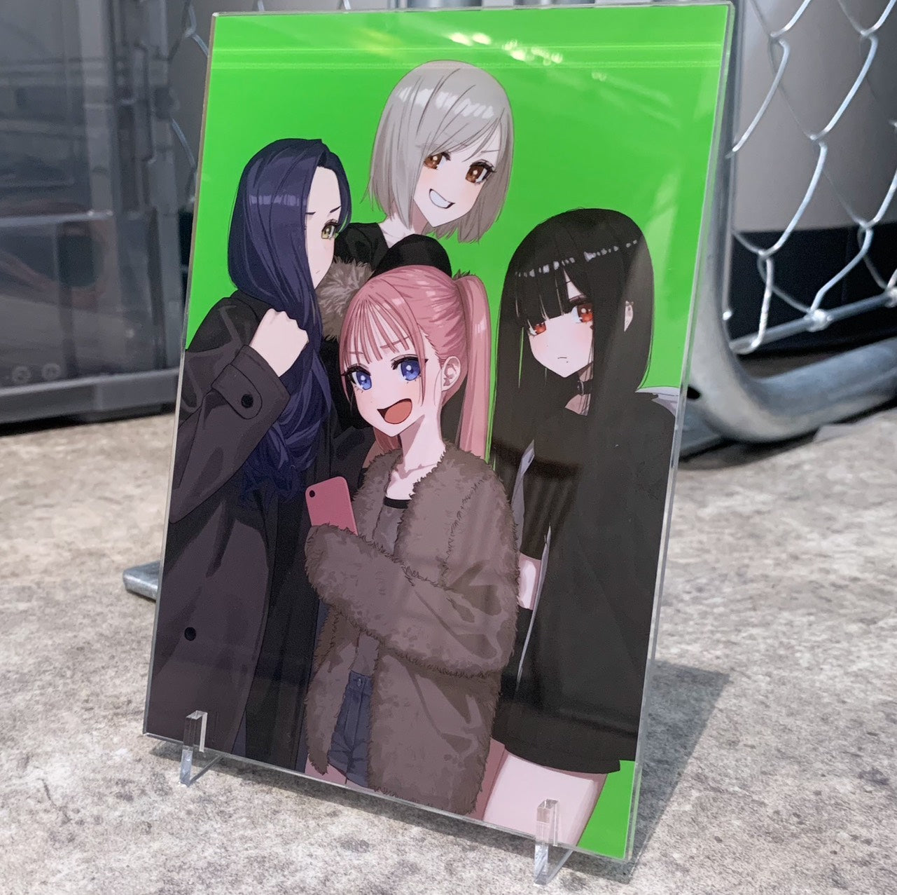 はらけんし個展『TOUCH』RGBプリントアクリルボード