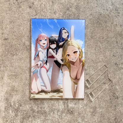 はらけんし個展 『TOUCH』リバーシブルアクリルボード