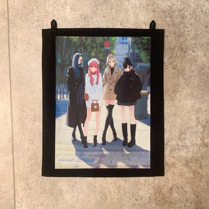 はらけんし個展 『TOUCH』ファブリックポスター
