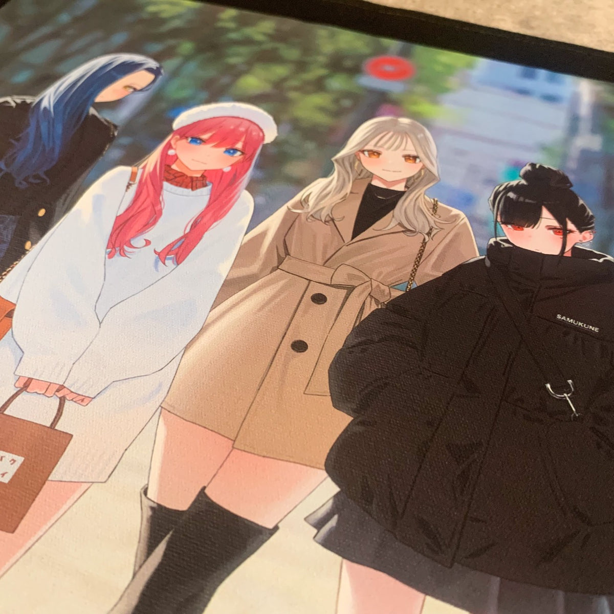 はらけんし個展 『TOUCH』ファブリックポスター