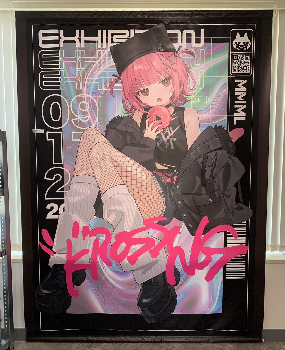 しゅがお個展「“K”ROSSING」【１点限定】特大タペストリー