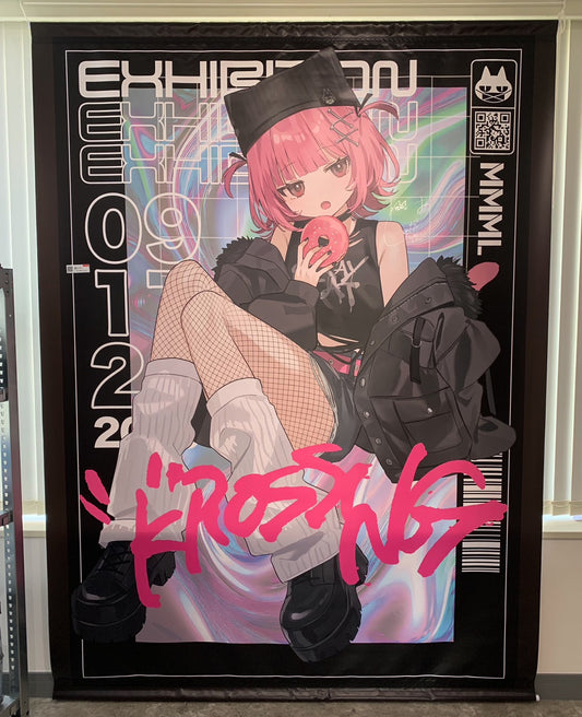 しゅがお個展「“K”ROSSING」【１点限定】特大タペストリー