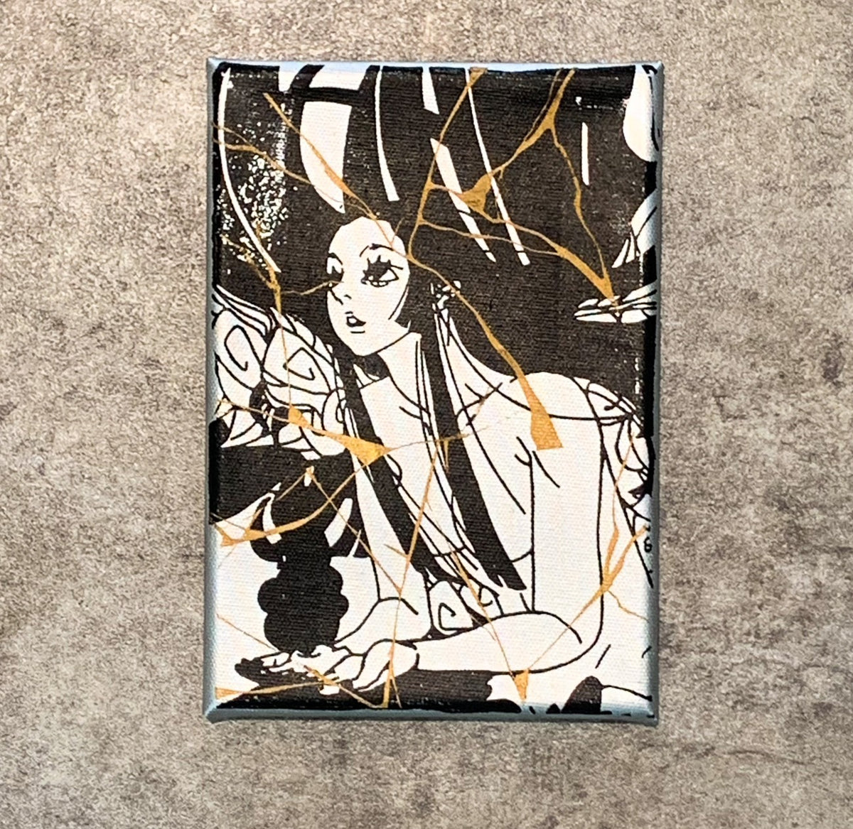 鈴木セイゴ個展『伝翔』シルクスクリーンミニキャンバスA