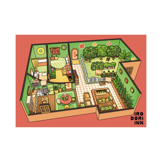 EmST TAO個展『TAOの空想ホテル』マットコーテングポスター B3サイズI