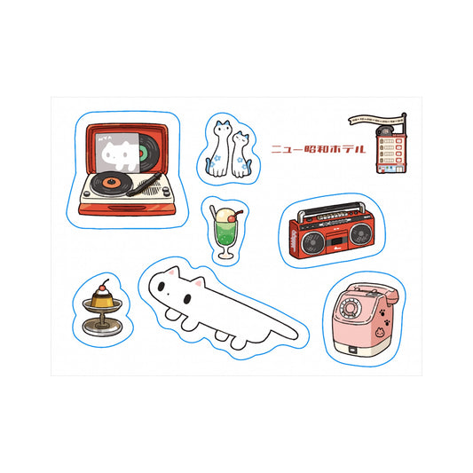 EmST TAO個展『TAOの空想ホテル』ステッカーシートA