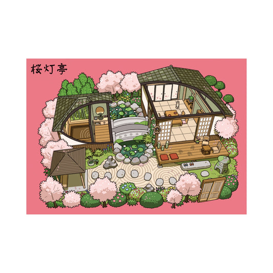 EmST TAO個展『TAOの空想ホテル』マットコーテングポスター B3サイズG