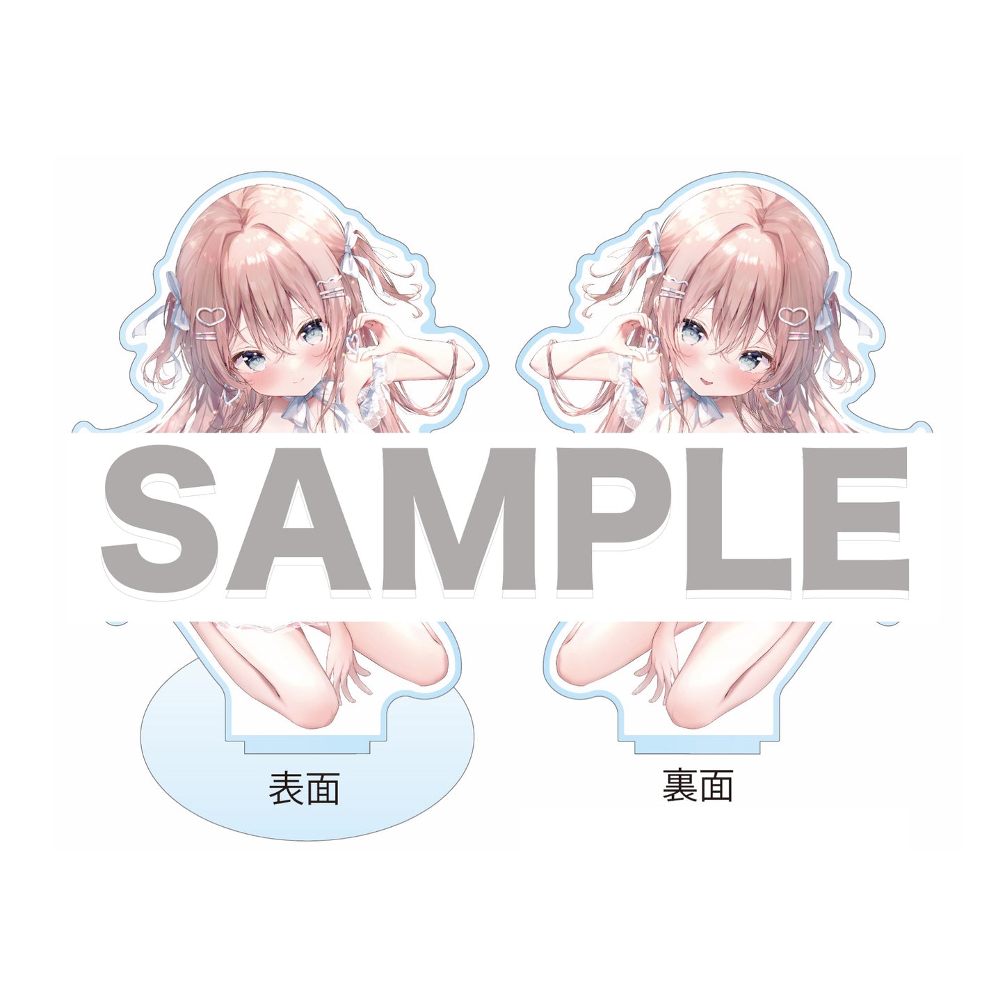 EmST 飴玉コン個展『Marshmallow Candy』両面アクリルブロックスタンドC