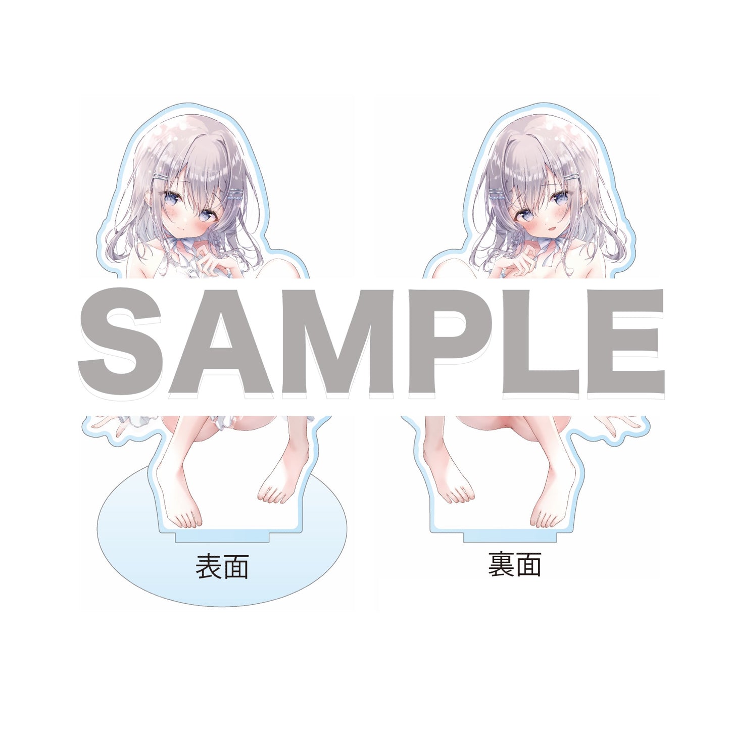 EmST 飴玉コン個展『Marshmallow Candy』両面アクリルブロックスタンドB