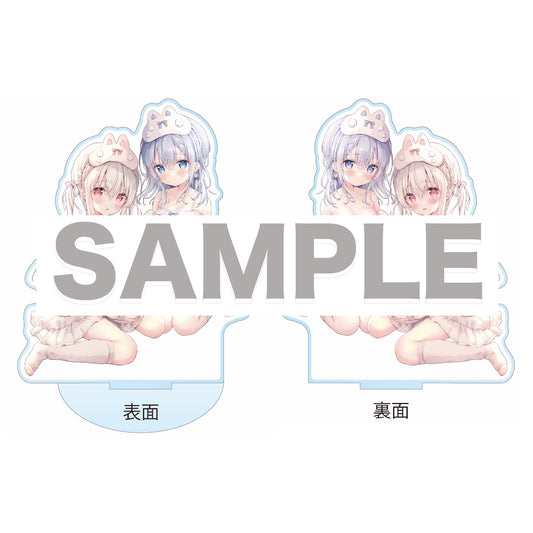 EmST 飴玉コン個展『Marshmallow Candy』両面アクリルブロックスタンドA