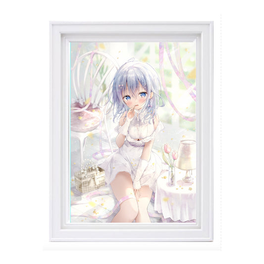 EmST 飴玉コン個展『Marshmallow Candy』SMサイズキャンバスA