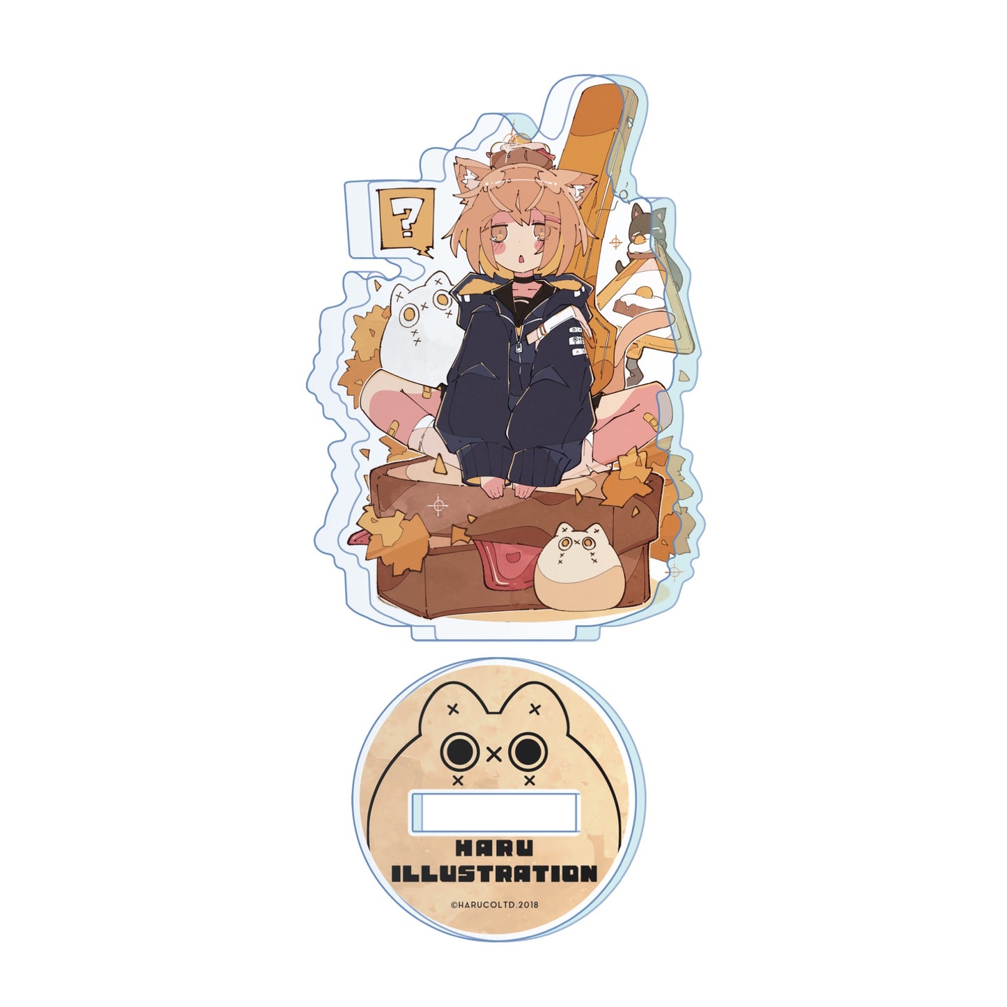 EmST Haる個展『essence』アクリルブロックスタンドB