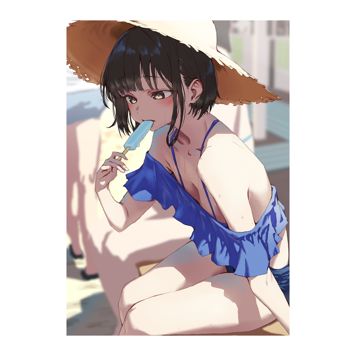 jonsun個展『Moment』B3マットコーティングポスターD