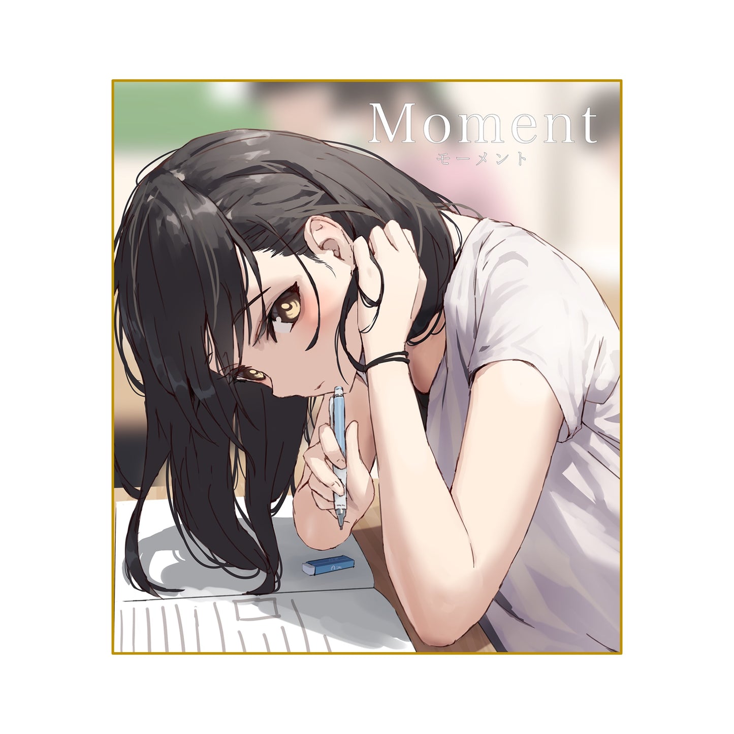 jonsun個展『Moment』 数量限定 直筆サイン入り色紙