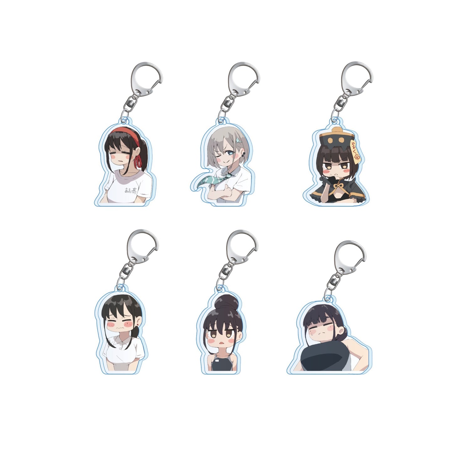 jonsun個展『Moment』ダイカットアクリルキーホルダー(ランダム6種)
