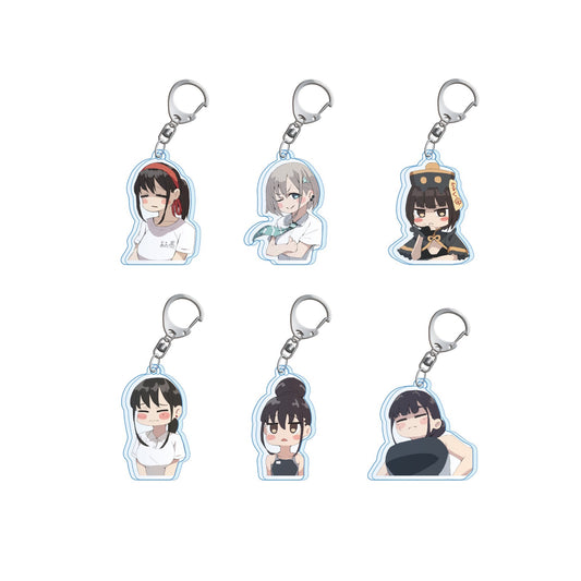 jonsun個展『Moment』ダイカットアクリルキーホルダー(ランダム6種)