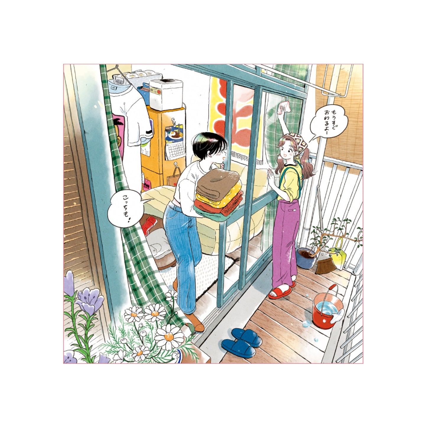 「東京ふたり暮らし日和」刊行記念イベントby mame S4サイズキャンバスパネル 西荻窪