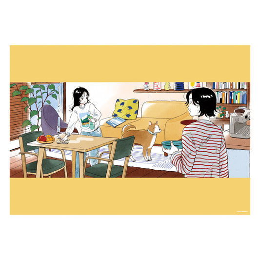 「東京ふたり暮らし日和」刊行記念イベントby mame マットコーティングポスター清澄白河