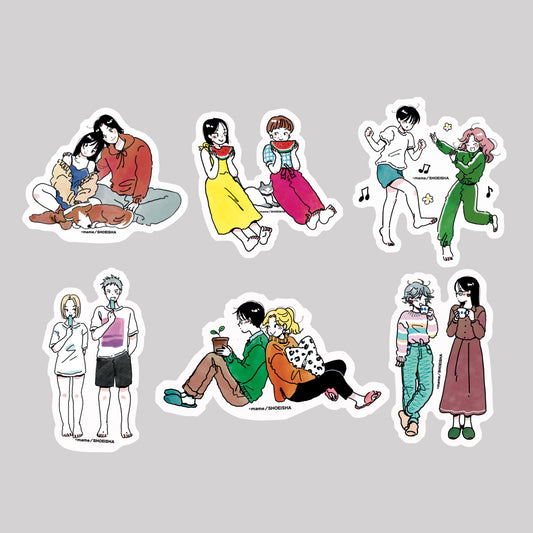 「東京ふたり暮らし日和」刊行記念イベントby mame ダイカットステッカーSET