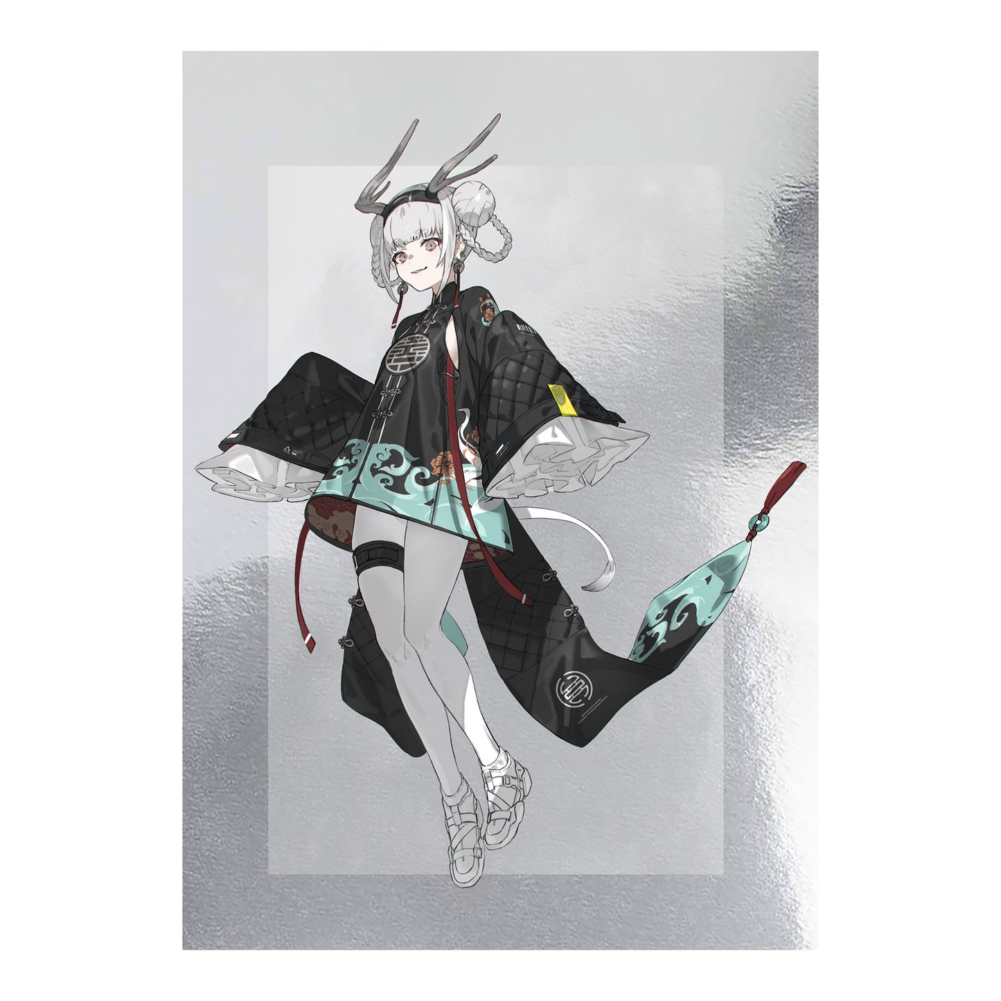 neco個展『黎明』B3メタリックポスター B
