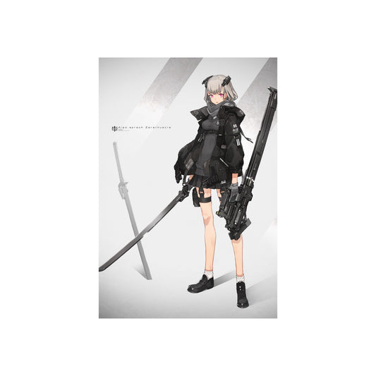 neco個展『黎明』アルミステッカーC