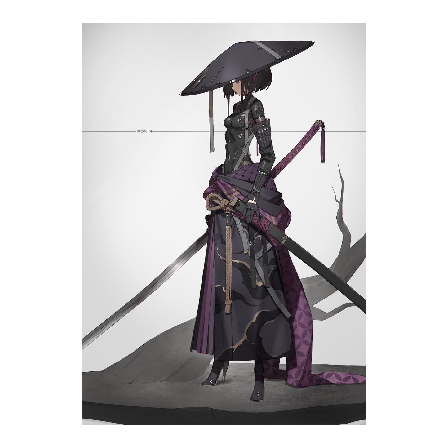 neco個展『黎明』B3マットコーティングポスターA