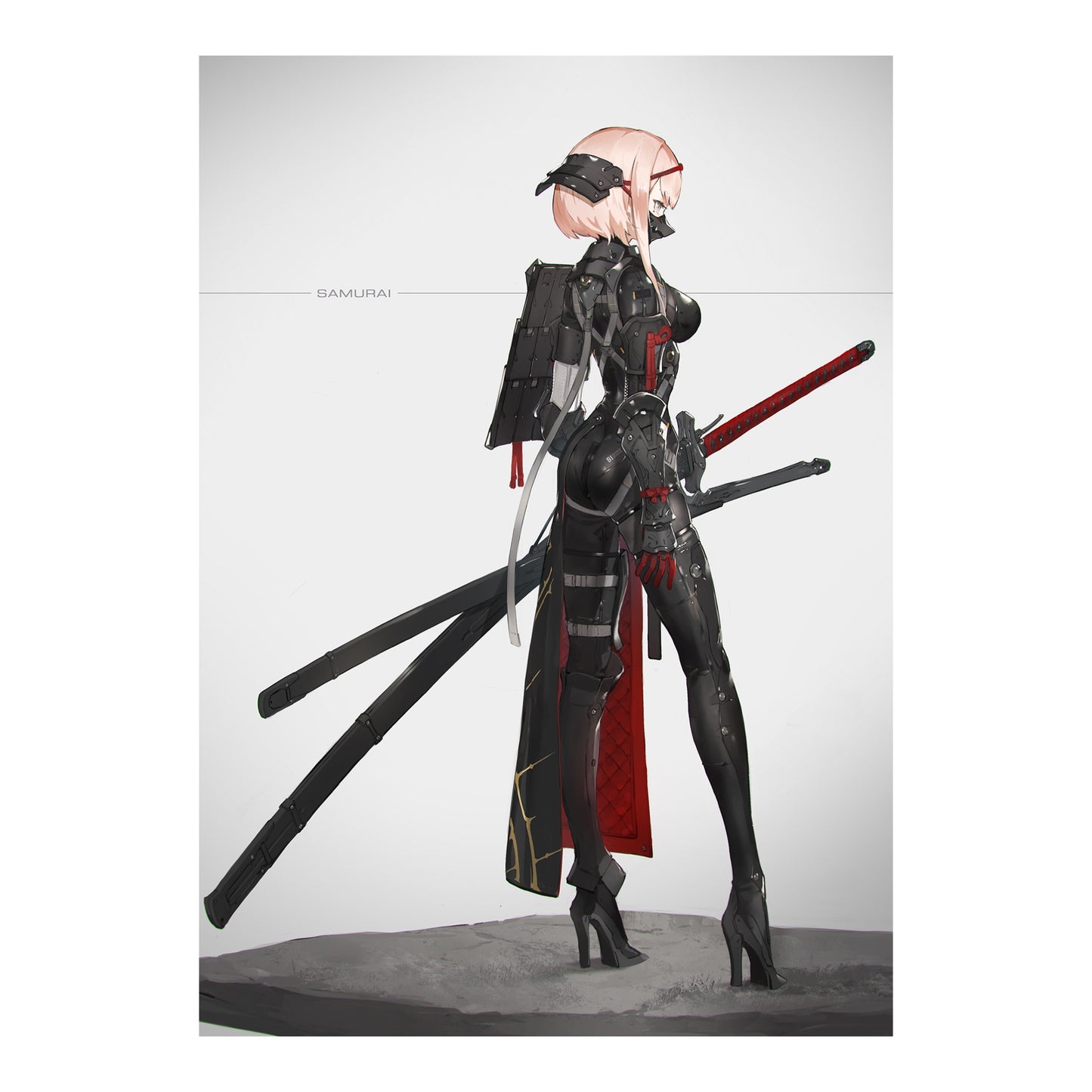 neco個展『黎明』B3マットコーティングポスターC