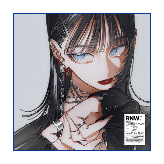 EmST ろるあ個展「etc.」 S4サイズクリア加工キャンバスA