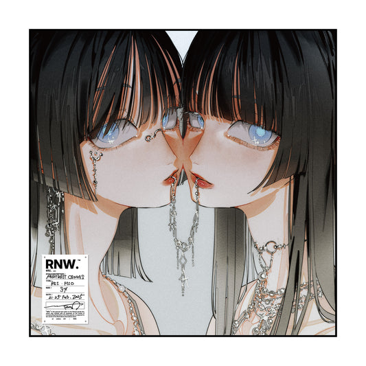 EmST ろるあ個展「etc.」 S4サイズクリア加工キャンバスC